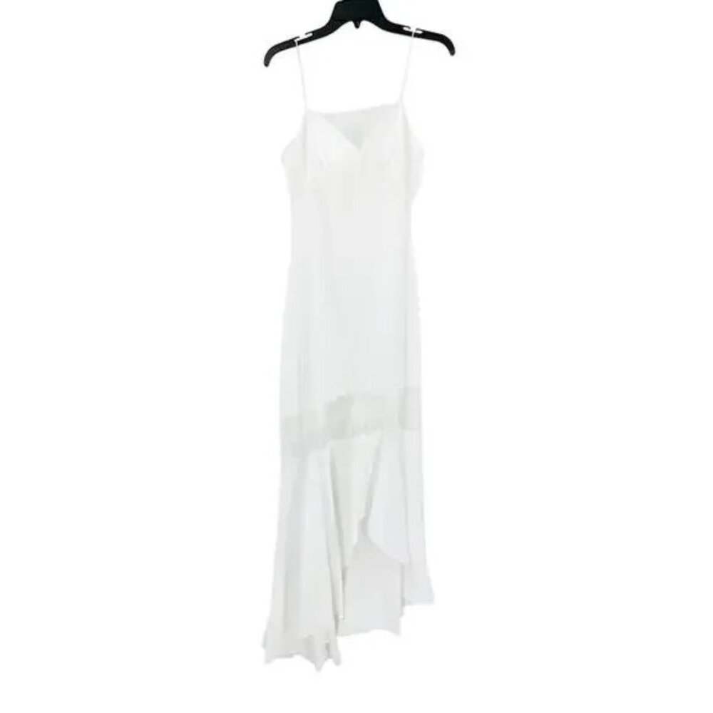 NWT SACHIN + BABI Dress Evening Gown Candace Lace Cream Ivory Hi Low 10 - Picture 3 of 12